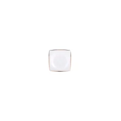 Karaca Fine Pearl Agate für 6 Personen Perle Quadrat Frühstücksset und Servierschalen, 26 Teilig Gold Clearance