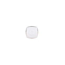 Karaca Fine Pearl Agate für 6 Personen Perle Quadrat Frühstücksset und Servierschalen, 26 Teilig Gold Clearance