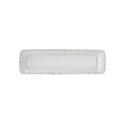 Karaca Fine Pearl Antares 26-teiliges quadratisches Frühstücksset und Servierschalen Perlmutt für 6 Personen Weıß01