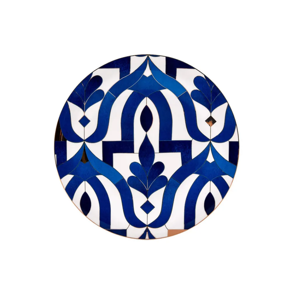 Karaca Fine Pearl Azur 62 Teiliges Für 12 Personen Tafelservice Blau01
