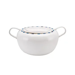 Karaca Fine Pearl Azur 62 Teiliges Für 12 Personen Tafelservice Blau01