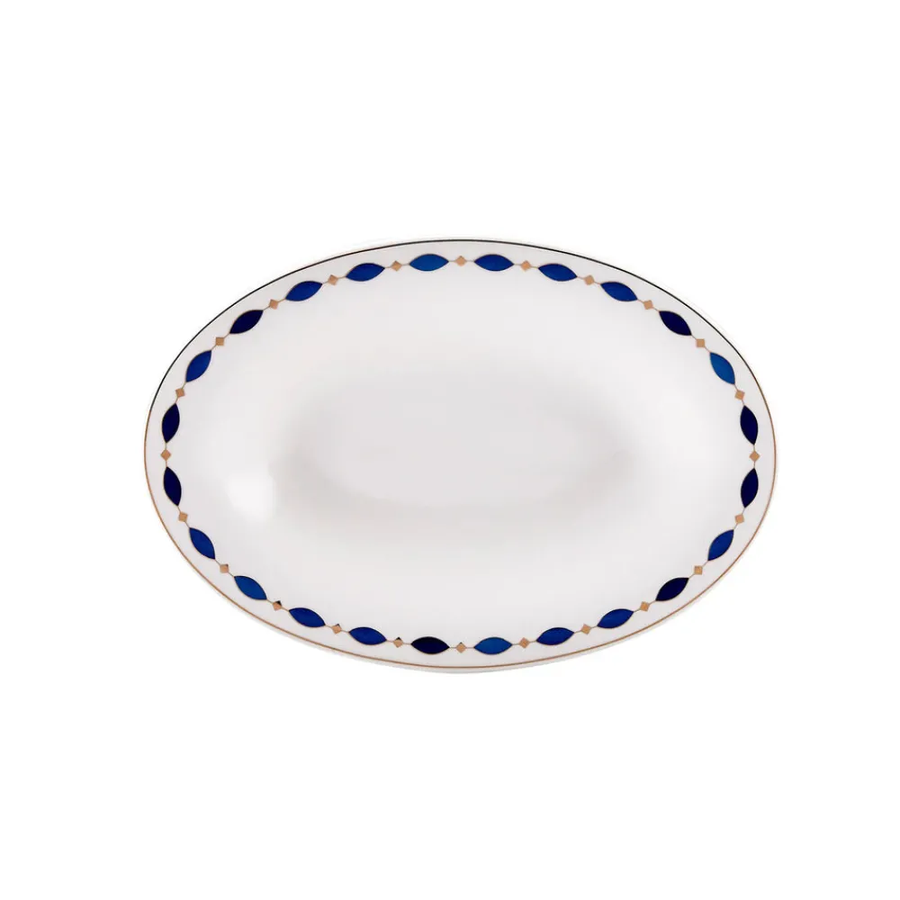 Karaca Fine Pearl Azur 62 Teiliges Für 12 Personen Tafelservice Blau01