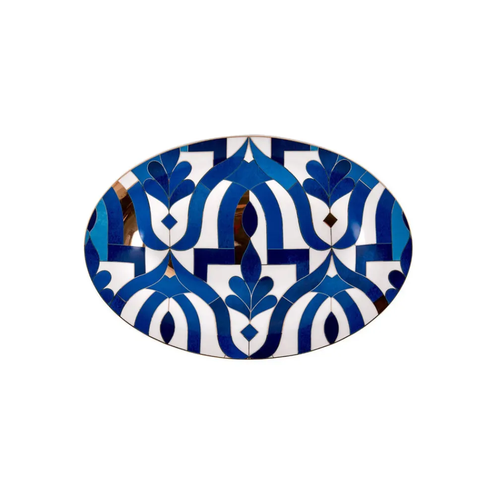 Karaca Fine Pearl Azur 62 Teiliges Für 12 Personen Tafelservice Blau01