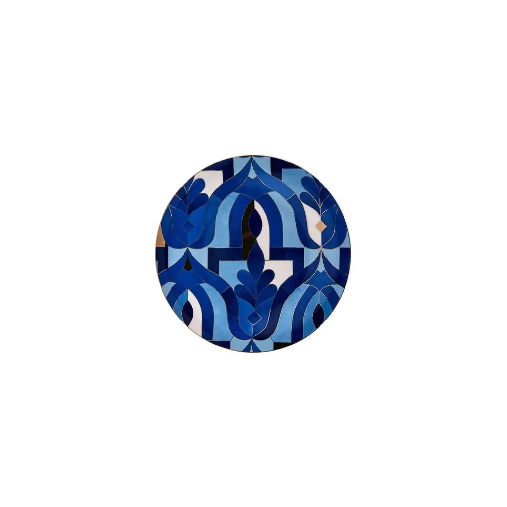 Karaca Fine Pearl Azur 26-teiliges Frühstücksset und Servierschalen Blau01 Outlet