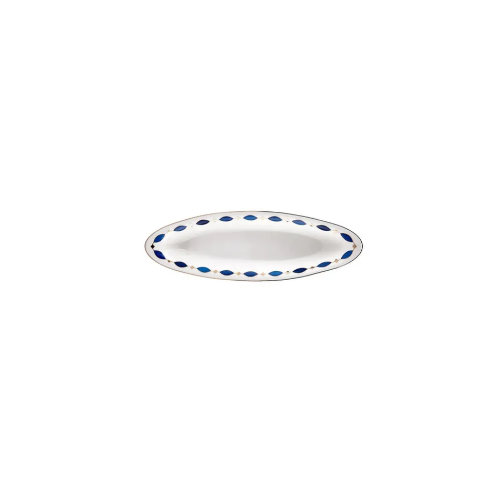 Karaca Fine Pearl Azur 26-teiliges Frühstücksset und Servierschalen Blau01 Outlet