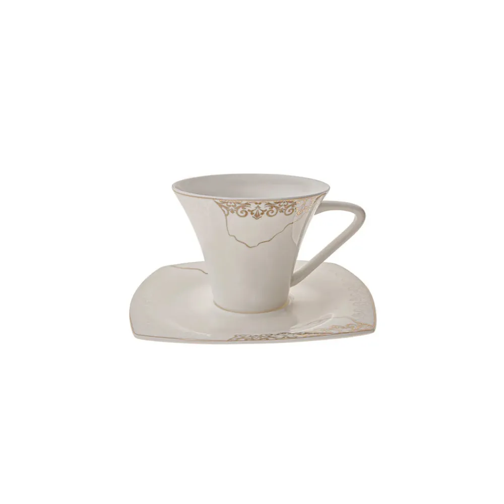 Karaca Fine Pearl Era 26-teiliges Frühstücksset und Servierschalen für 6 Personen Weıß01 Discount