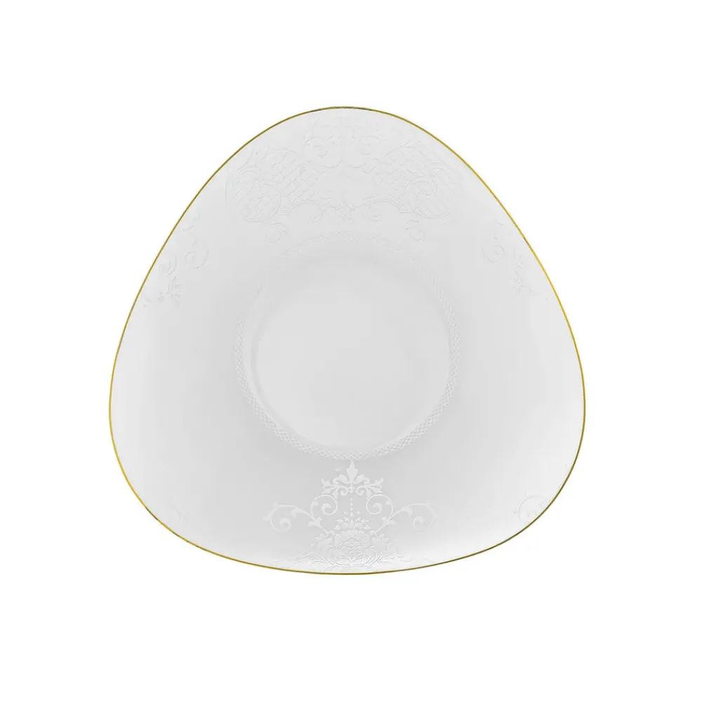 Karaca Fine Pearl Extra Jules 62 Teile für 12 Personen Geschirr Set Gold Clearance