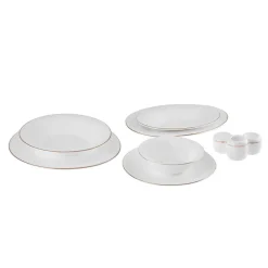 Karaca Fine Pearl Fame 58-Teiliges 12-Personen Geschirrset Gold Sale