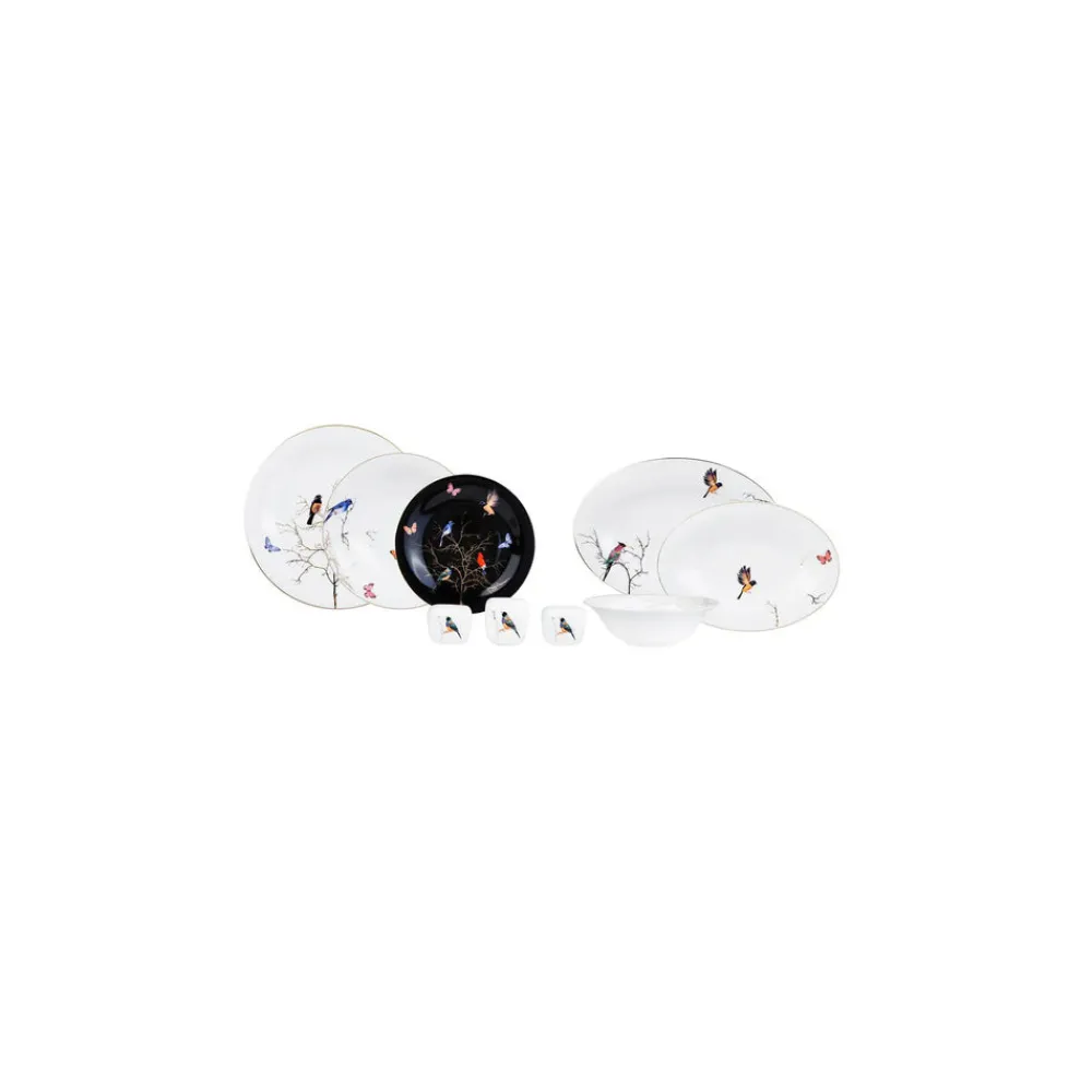 Karaca Fine Pearl Grace Black 58-teiliges Perlmutttafelserviceset für 12 Personen Schwarz01 Best
