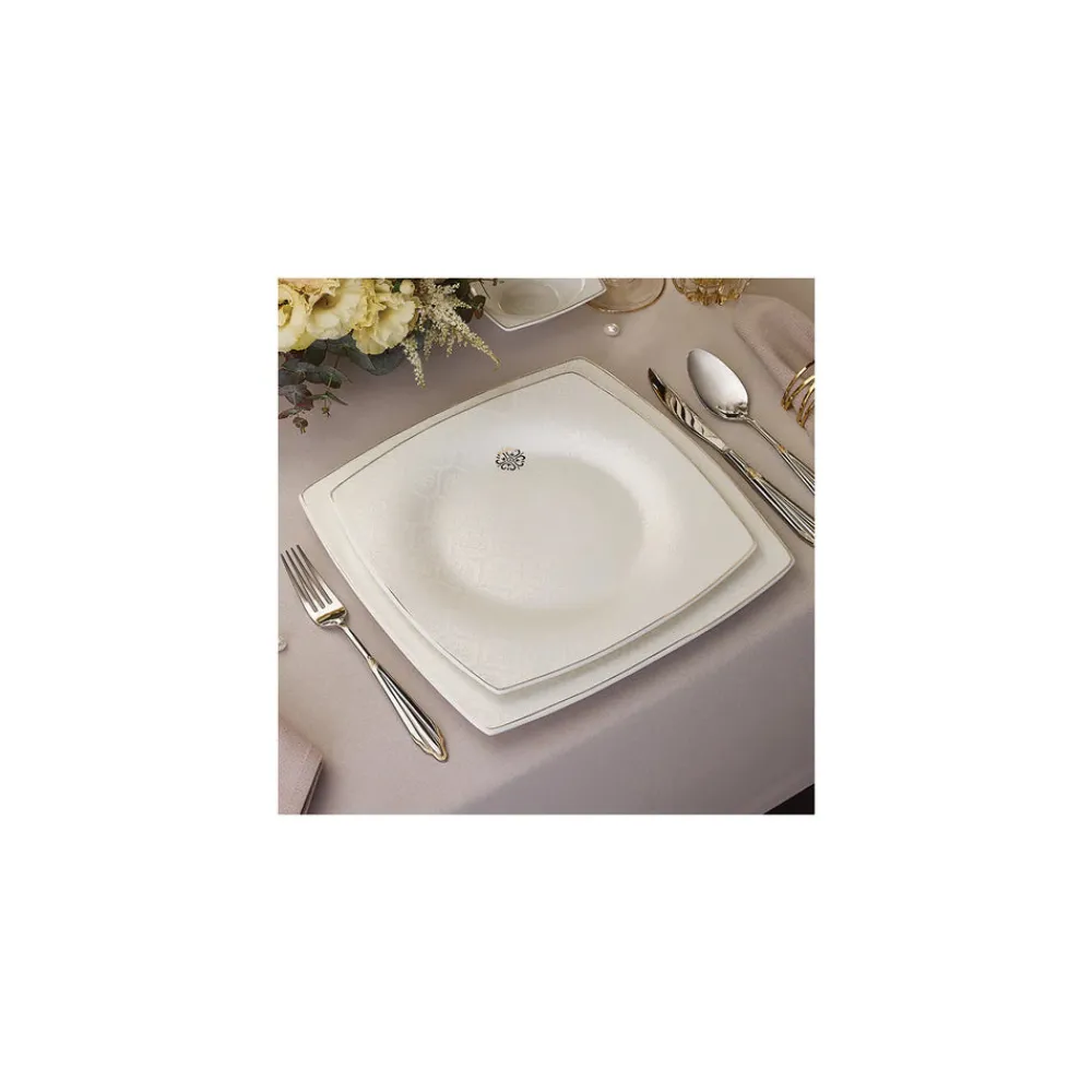 Karaca Fine Pearl Hailey 62-teiliges Dinner-Set Gold Outlet