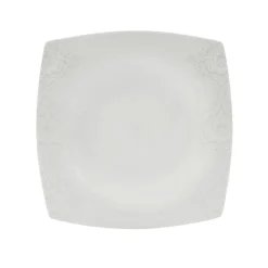 Karaca Fine Pearl Helen 26-Teiliges 6-Personen Frühstücksset Quadrat Weıß01 Hot