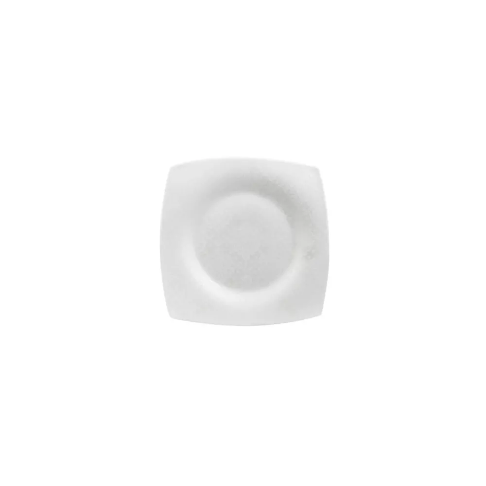 Karaca Fine Pearl Melita für 6 Personen Quadrat Frühstücksset und Servierschalen, 26 Teilig Weıß01 New