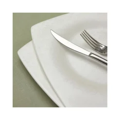 Karaca Fine Pearl Melita 62-teiliges Pearl Geschirrset für 12 Personen Quadratisch Weıß01 New