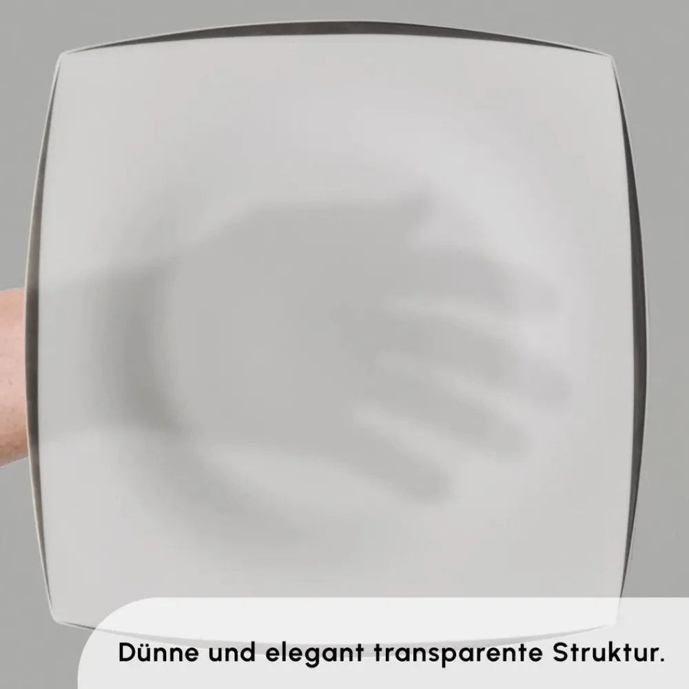 Karaca Fine Pearl New Agate 58-Teiliges 12-Personen Geschirrset Platin Platın Clearance