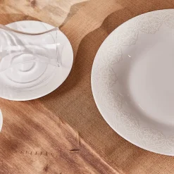 Karaca Fine Pearl New Eternal 26-teiliges Frühstücksset und Servierschalen für 6 Personen Weıß01 Outlet