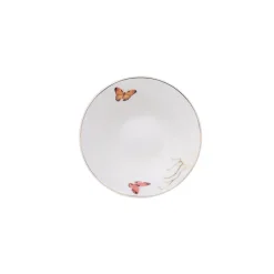Karaca Fine Pearl New Grace Miny 26-Piece Frühstücksset und Servierschalen Round Mınze Best