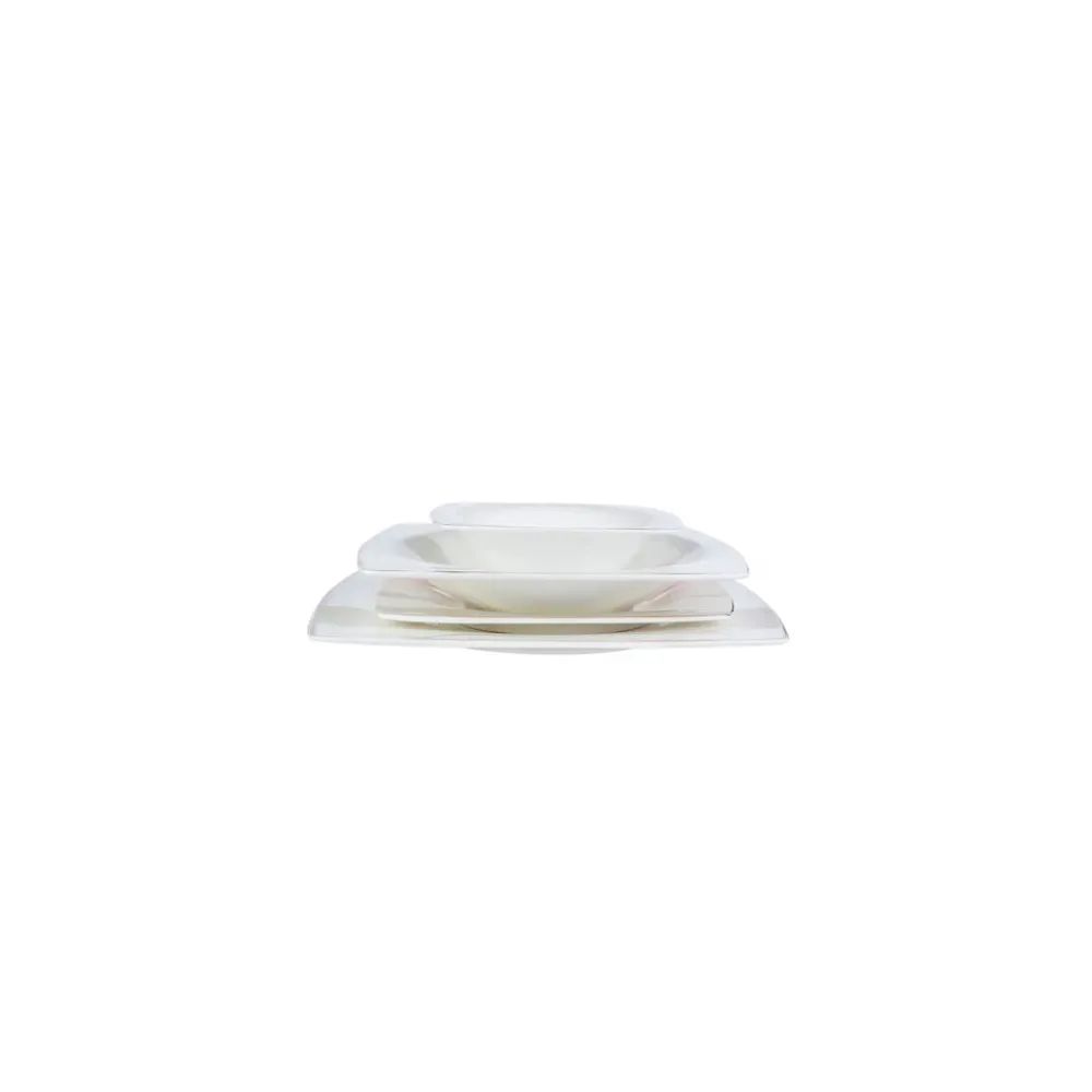 Karaca Fine Pearl Ocaso 12-Personen 62-Stück Black Pearl Geschirrset/Tafelservice Orange01 Discount