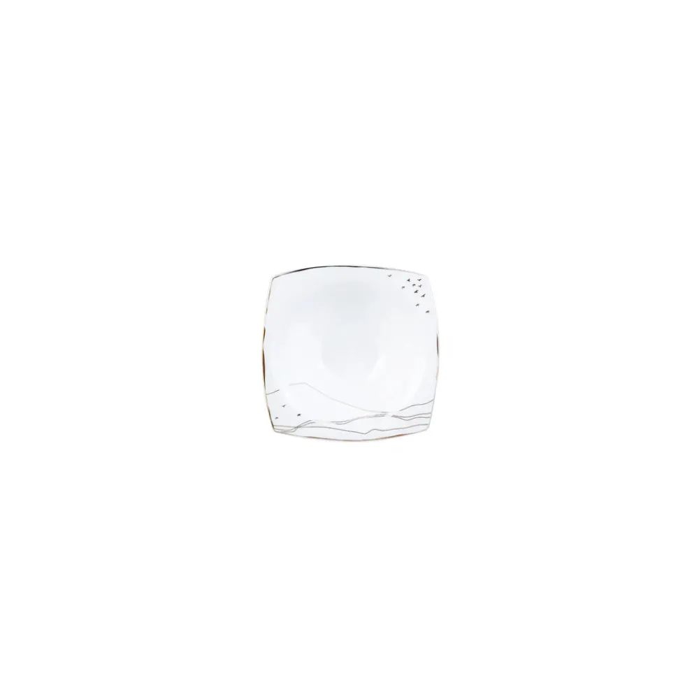 Karaca Fine Pearl Ocaso 12-Personen 62-Stück Black Pearl Geschirrset/Tafelservice Orange01 Discount
