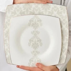 Karaca Fine Pearl Paris 58-teiliges Tafelservice für 12 Personen Best