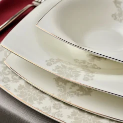 Karaca Fine Pearl Paris 58-teiliges Tafelservice für 12 Personen Best