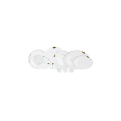 Karaca Fine Pearl Quora 58 Teiliges Für 12 Personen Tafelservice Set Gold Clearance