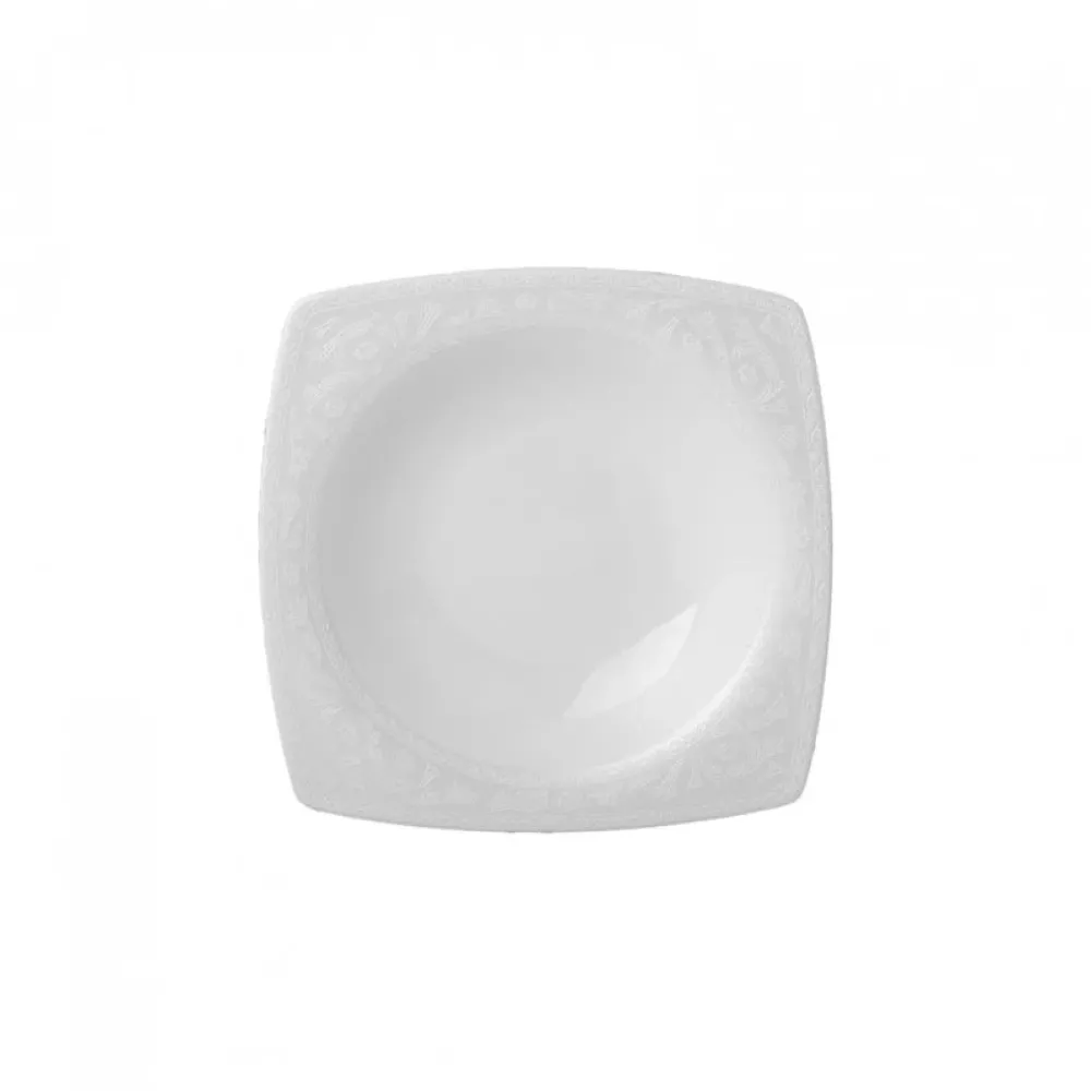 Karaca Fine Pearl Roma 26-Teiliges 6-Personen Frühstücksset Quadrat Weıß01 Outlet