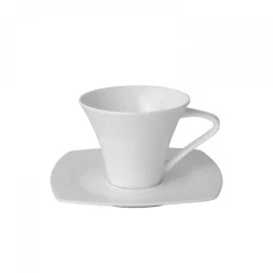 Karaca Fine Pearl Roma 26-Teiliges 6-Personen Frühstücksset Quadrat Weıß01 Outlet