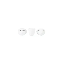 Karaca Fine Pearl Trio Platin Tafelservice-Set -62- teilig für 12 Personen Platın