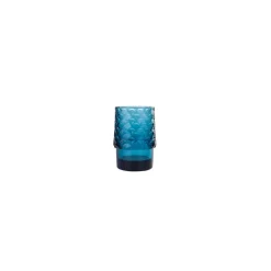 Karaca Fish Softdrinkglas 4-teilig, Blau Blau01 New
