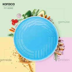 Karaca Fit Weiß Breite Schale Weıß01