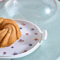 Karaca Fleur Kuchenplatte, 35 cm, Mehrfarbig Discount