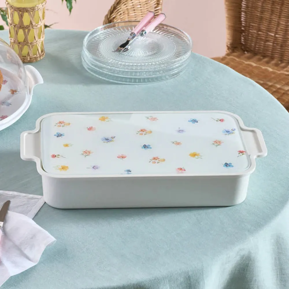 Karaca Fleur 8-teiliges Frühstücksset, Mehrfarbig Discount
