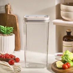 Karaca Flex 2-teiliges Aufbewahrungsbehälter-Set, 3200 ml, Transparent Online