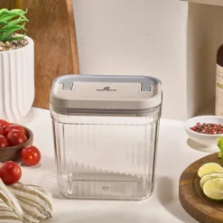 Karaca Flex 2-teiliges Aufbewahrungsbehälter-Set, 1500 ml, Transparent Online