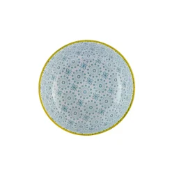 Karaca Floral Snack Schale, Blau, Rund, 10 cm Blau01 New