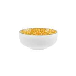 Karaca Floral Snack Schale, , Rund, 10 cm Gelb New