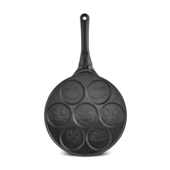 Karaca Fluffy Antihaft-Pfannkuchenpfanne mit Induktionskeramikbeschichtung, 26 cm, schwarz Outlet