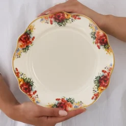 Karaca Forever Bone Amarose 26-teiliges Frühstücksset Discount