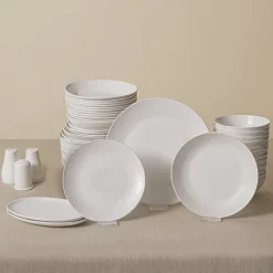 Karaca Forever Bone Arte 53-Teiliges 12-Personen Geschirrset Weıß01 Outlet