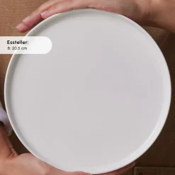 Karaca Forever Bone Bomo 22-Teiliges 6-Personen Frühstücksset Beyaz Online