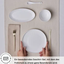 Karaca Forever Bone Fika 22-Teiliges Frühstücksset Für 6 Personen Gold Online