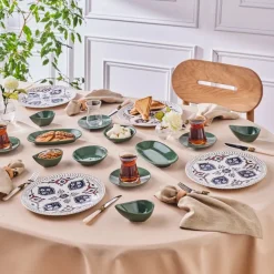 Karaca Forever Bone Salento 26-teiliges Frühstücksset für 6 Personen Multıfarben