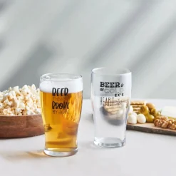 Karaca Fritz Bierglas-Set 2 Stück, 454 ml Farblös Sale