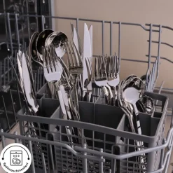 Karaca Gale Elegance 12-Personen 84-Teiliges Besteckset Platın Best