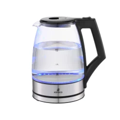 Karaca Glacia Glas Wasserkocher, 2200W, 1,8L, Transparent Hot