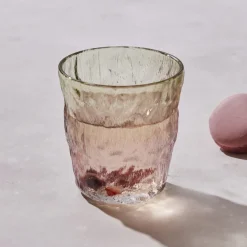 Karaca Gletscherwasser Glas, Rot Grün, 287 ml Rot02 Outlet