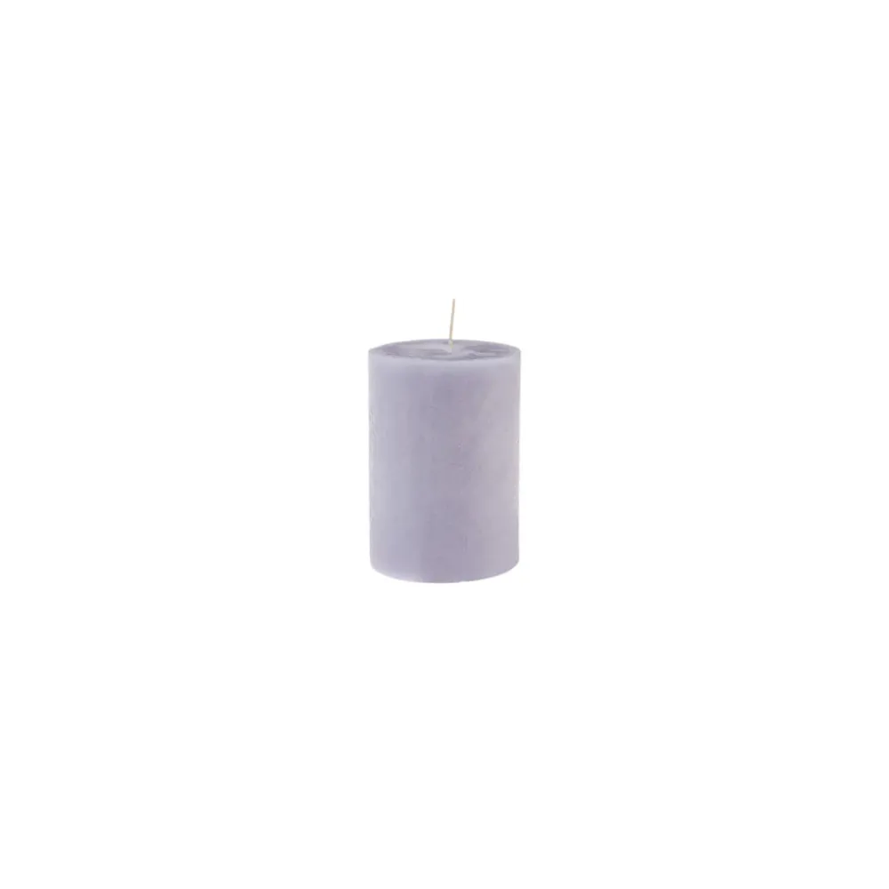 Karaca Graue Zylinderkerze 6,5 x 10 cm Grau02 Hot