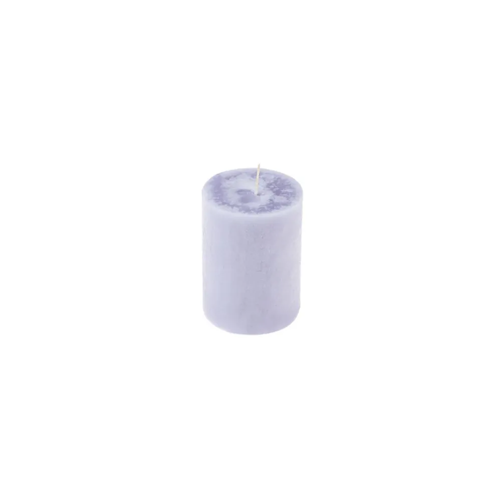 Karaca Graue Zylinderkerze 6,5 x 10 cm Grau02 Hot