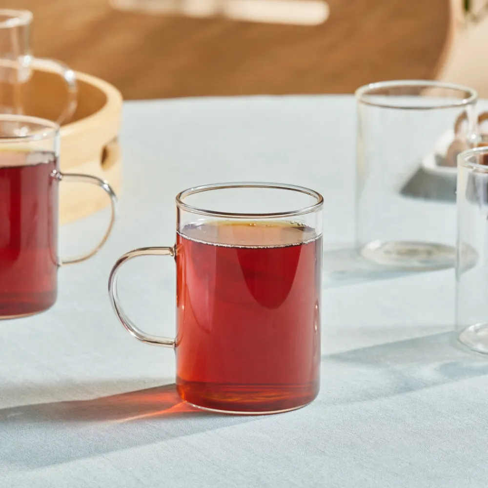 Karaca Guido 6-teiliges Set Glasteetassen, 200 ml Klar Online