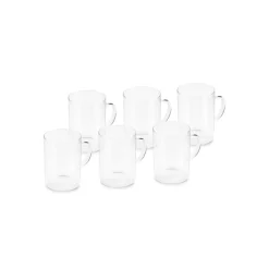 Karaca Guido 6-teiliges Set Glasteetassen, 200 ml Klar Online